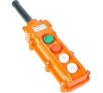 Кнопочный пульт HLT ПКТ-62ПС, кнопки Пуск с фиксацией, Стоп, вверх, вниз, влево, вправо, IP54 085-12-05