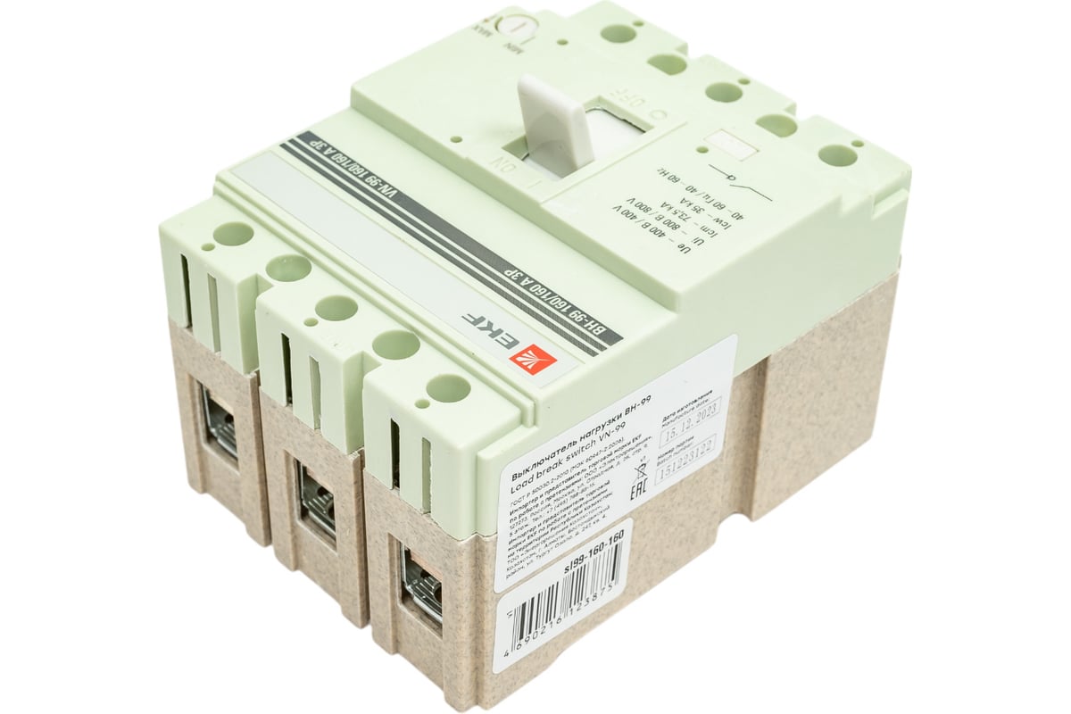 Выключатель нагрузки EKF ВН-99 PROxima 160/160А 3P sl99-160-160 ...
