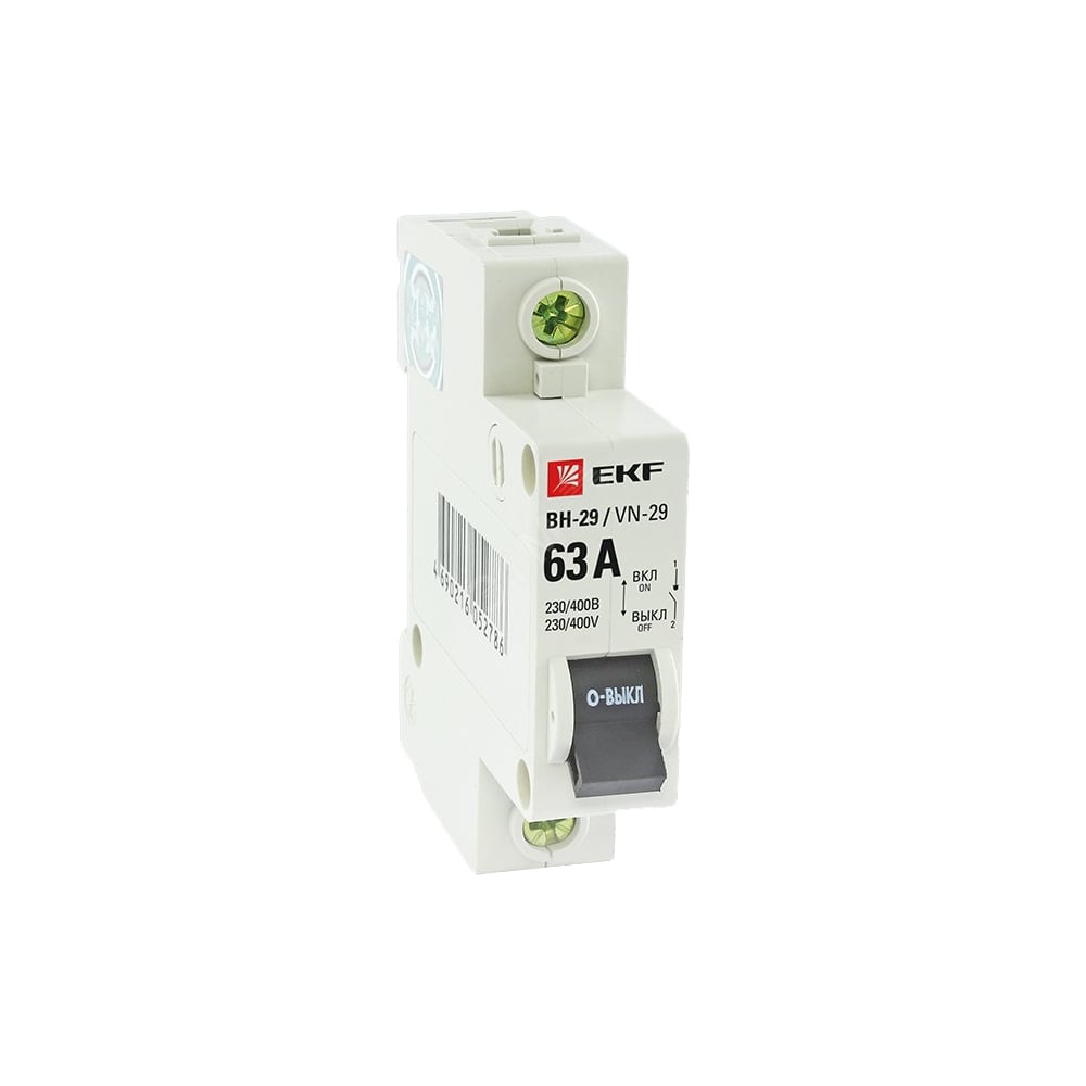 Выключатель нагрузки EKF 1P ВН-29 Basic 40А SL29-1-40-bas - выгодная ...