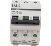 Выключатель нагрузки EKF 3P ВН-29 Basic 63А SL29-3-63-bas