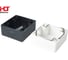 Пластиковый корпус КП101 HLT 1 кнопка белый 085-11-001 3