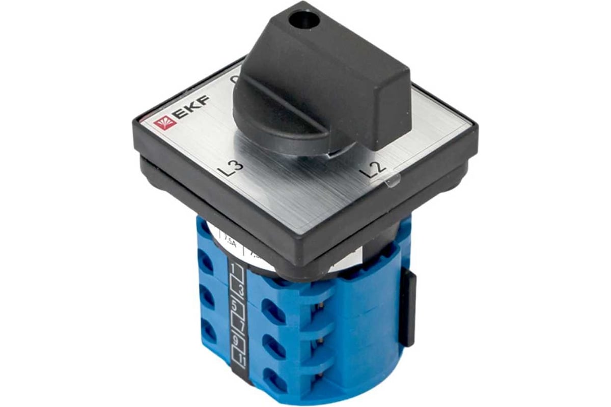 Кулачковый переключатель для амперметра EKF PROxima ПК-1-94, 10А, 4P pk ...