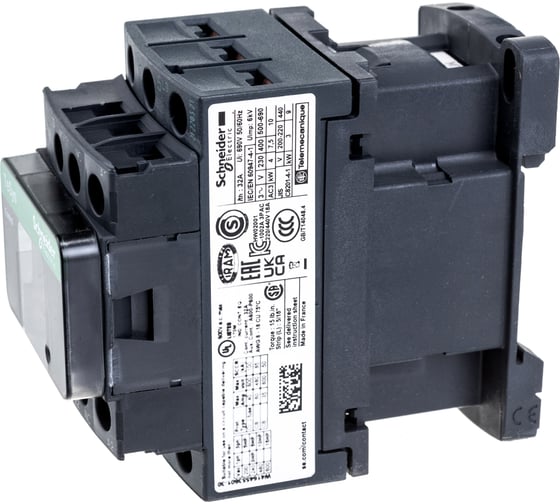 Контактор Systeme Electric 3п/18А D18 1НО+1Н3 220V AC SchE LC1D18M7