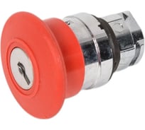 Исполнительный механизм кнопки поворотный с фиксацией с замком EKF XB4 Грибок PROxima красный SQXB4BA1F-R