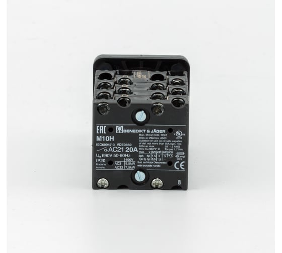 Кулачковый переключатель Benedict M10H E ST43+G2 PN40618