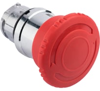 Исполнительный поворотный механизм кнопки EKF XB4 Грибок PROxima с фиксацией, без подсветки, красный SQXB4BSF-R