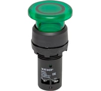 Кнопка с подсветкой EKF SW2C-MD Грибок PROxima 24В зеленая NO 10 шт sw2c-md-gg-24