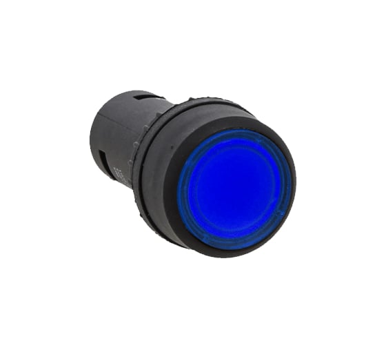 Кнопка с подсветкой EKF SW2C-10D PROxima 24В синяя NO sw2c-md-b-24 1