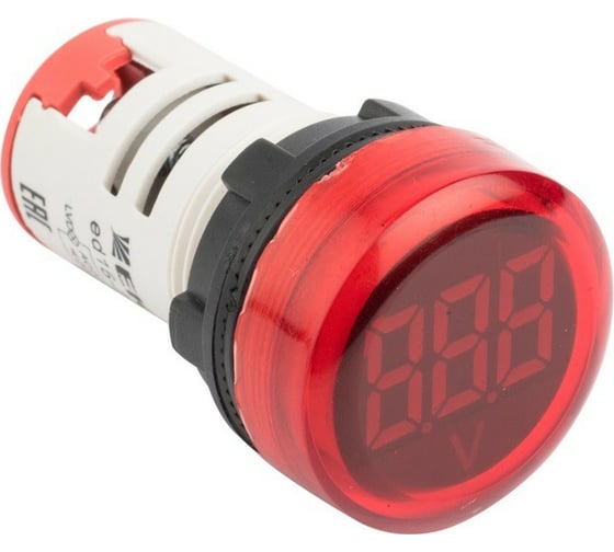 Индикатор значения напряжения EKF красный ED16-22VD PROxima 10шт ed16-22vd-r 1