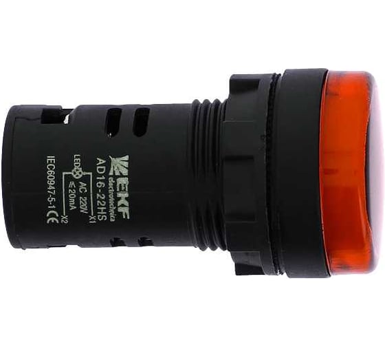 Светодиодная матрица EKF AD16-22HS, красная, 400В, AC, PROxima 10 шт ledm-ad16-r-400