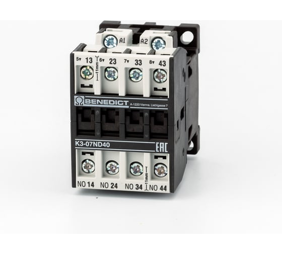 Контактор-реле Benedict K3-07ND40 110 PN79756 1