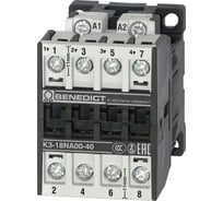 Контактор четырехполюсный Benedict K3-18NA00-40 110 PN684649