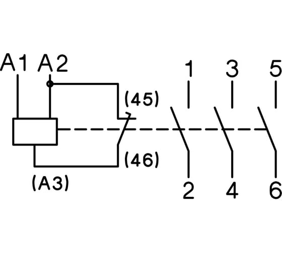 Контактор трехполюсный BENEDICT K3-62A00= 24 PN38542