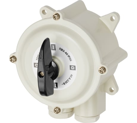 Пакетный выключатель TDM ELECTRIC ПВ3-40 3П 40А 220В IP56 SQ0723-0017
