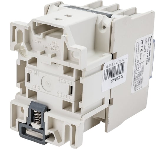 Малогабаритный контактор EKF КМЭ PROxima 32А 220В 1NC ctr-s-32-220-nc