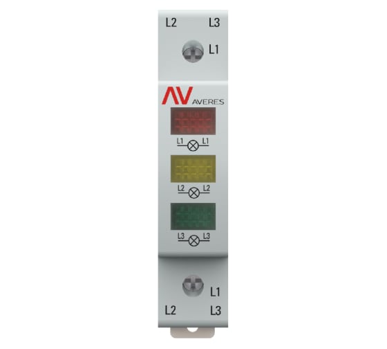 Трехфазный индикатор напряжения EKF AV-L AVERES av-l-3ph-averes