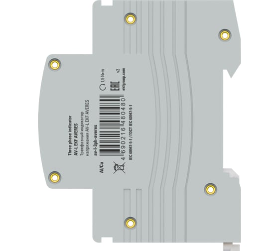 Трехфазный индикатор напряжения EKF AV-L AVERES av-l-3ph-averes