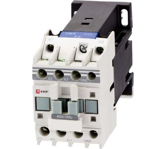 Малогабаритный контактор EKF КМЭп PROxima 32А 24В DC 1NC ctr-s-32-24-1nc-p