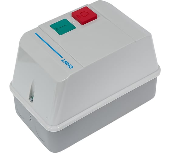 Пускатель электромагнитный CHINT в корпусе NQ3-5.5P 1-1.6А AC 220В IP55 (R) 496399