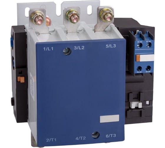 Контактор КЭАЗ OptiStart E LC1E250M5 250А кат. 220В AC 1НО+1НЗ 330279 1