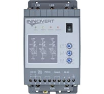 Устройство плавного пуска с кнопкой INNOVERT, номинальный ток 2,2 а, питание управления 24в dc, rs-485 SSD112D43ES
