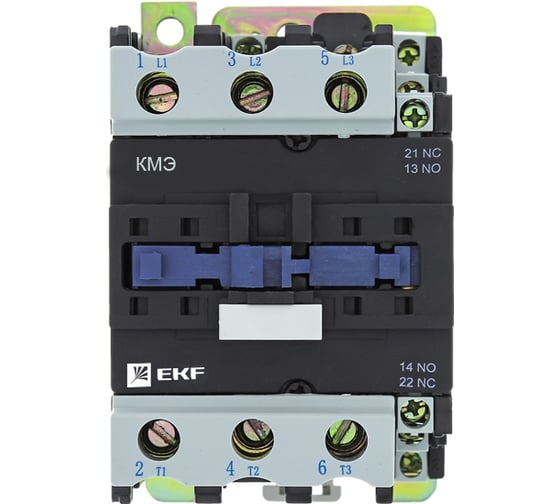 Малогабаритный контактор EKF КМЭ 40А 400В 1NO 1NC Basic SQctr-s-40-400-basic 1