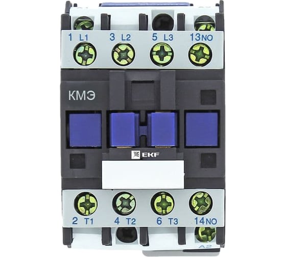 Малогабаритный контактор EKF КМЭ 18А 400В 1NO Basic SQctr-s-18-400-basic