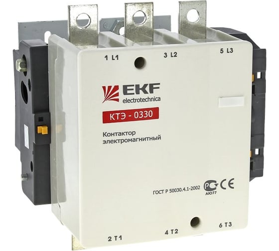Контактор EKF КТЭ PROxima 330А 230В NO ctr-b-330