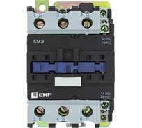 Малогабаритный контактор EKF КМЭ 65А 400В 1NO 1NC Basic SQctr-s-65-400-basic
