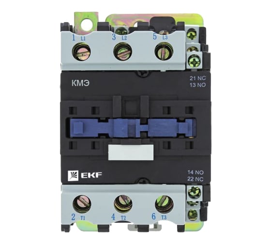 Малогабаритный контактор EKF КМЭ 65А 400В 1NO 1NC Basic SQctr-s-65-400-basic 1