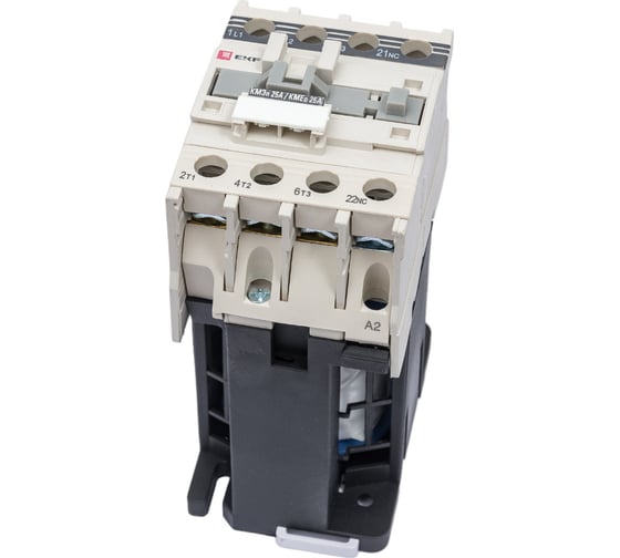 Малогабаритный контактор EKF КМЭп PROxima 25А 24В DC 1NC ctr-s-25-24-1nc-p