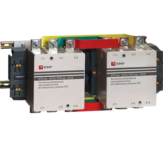Реверсивный контактор EKF КТЭ PROxima 115А 380В 2NO ctr-b-r-115-380
