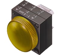 Светоиндикатор Siemens круглый, в сборе, с концентрическими кольцами 3SB3001-6BA30