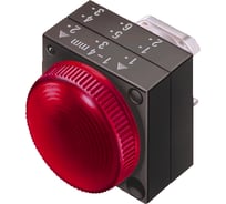 Светоиндикатор Siemens круглый, в сборе 3SB3001-6BA20