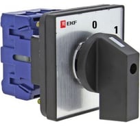 Кулачковый переключатель EKF ПК-1-11, 25А, 1P 0-1, PROxima pk-1-11-25