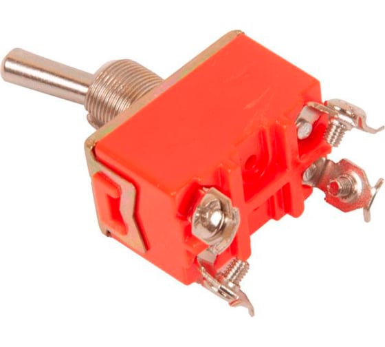 Тумблер ZeepDeep e-ten1221, 250v, 15а, 4 контакта, клеммы под винт, on-off 969166