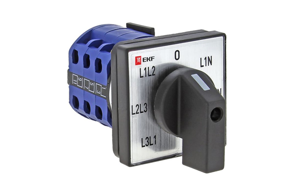 Кулачковый переключатель для вольтметра EKF PROxima ПК-1-64 10А pk-1-64 ...