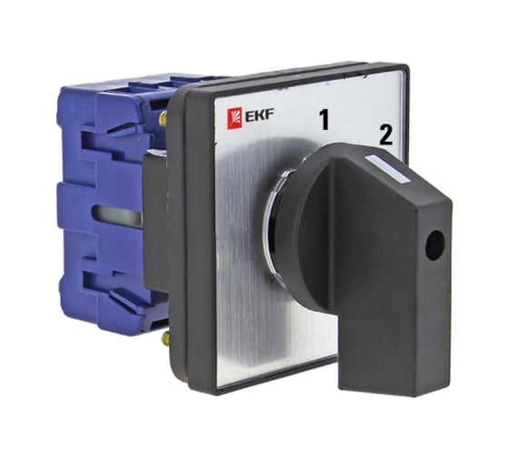 Кулачковый переключатель EKF PROxima ПК-1-52 10А, 2P, 1-2 pk-1-52-10