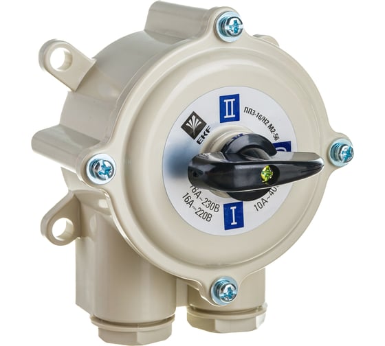 Пакетный переключатель EKF PROxima ПП 3-16/Н2 М2 пл. IP56, pp-3-16-4