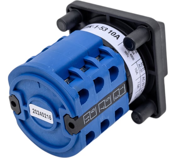 Кулачковый переключатель EKF ПК-1-53 10А 3P 1-2 PROxima SQpk-1-53-10