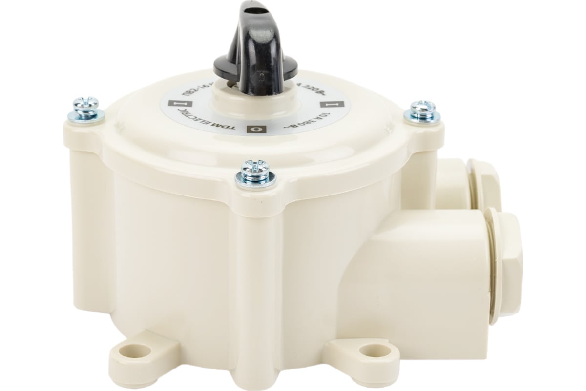 Пакетный выключатель TDM ПВ2-16 2П 16А 220В IP56 SQ0723-0006 - выгодная ...