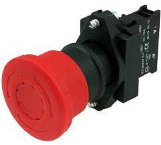 Комплектная комбинация Siemens пластиковый круглый гриб аварийного останова 3SB6110-1HB20-1CA0 1