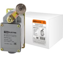 Контактный выключатель TDM ELECTRIC ВК-200-БР-11-67У2-2X, с самовозвратом, 16А, 660В, IP67 SQ0732-0017