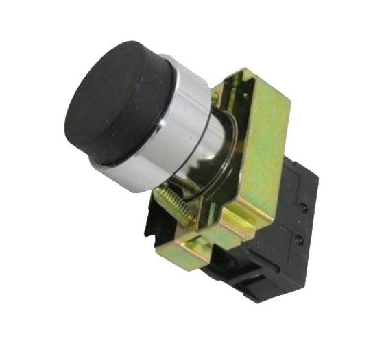 Кнопка TDM BL21 без подсветки, черный, 1з SQ0704-0047