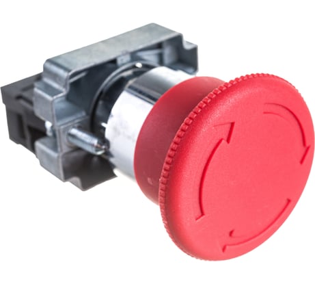 Аварийная кнопка BS542 Грибок, с фиксацией, поворотная, красный SQ0704-0052