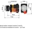 Кнопка TDM ELECTRIC ABLFS-22 белый, d22мм, неон/230В, 1з+1р SQ0704-0012 3
