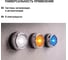 Кнопка TDM ELECTRIC ABLFS-22 белый, d22мм, неон/230В, 1з+1р SQ0704-0012 8