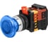 Кнопка TDM ELECTRIC AELA-22 Грибок, синий, d22мм, неон/230В, 1з 1р SQ0704-0035 1
