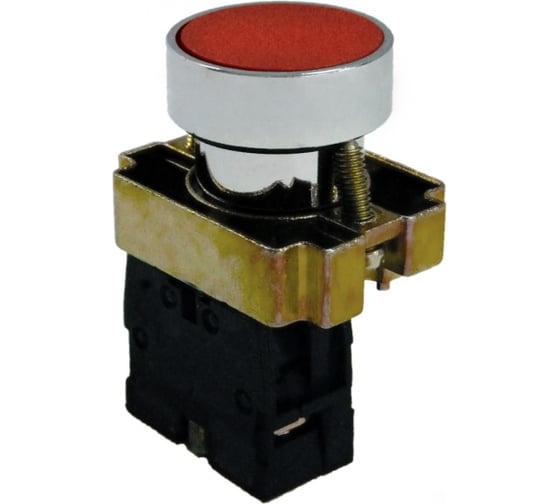 Кнопка TDM BА41, без подсветки, красный, 1з SQ0704-0058 1