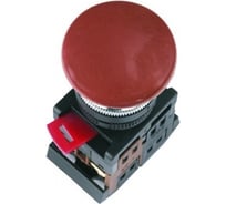 Кнопка TDM ELECTRIC AEА-22, Грибок, красный, d22мм, 1з 1р SQ0704-0015